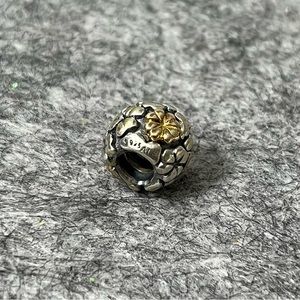 RARE Pandora Clover Field Charm